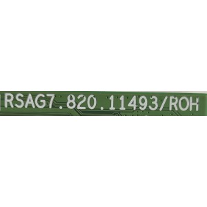 MAIN PARA TV HISENSE / NUMERO DE PARTE 321252 / RSAG7.820.11493/ROH / 306001 / 3TE55G22288X / ZTG228QU1FF / 55A66GUA / PANEL HD550Y3U51-T0LA/S0/SM/ROH / DISPLAY T550QVN10.0 / MODELO 55U6H	